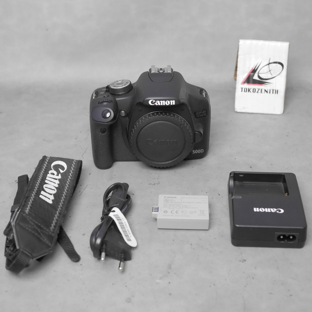 Canon EOS 500 D Body Only - Kamera DSLR Canon untuk pemula - D03354