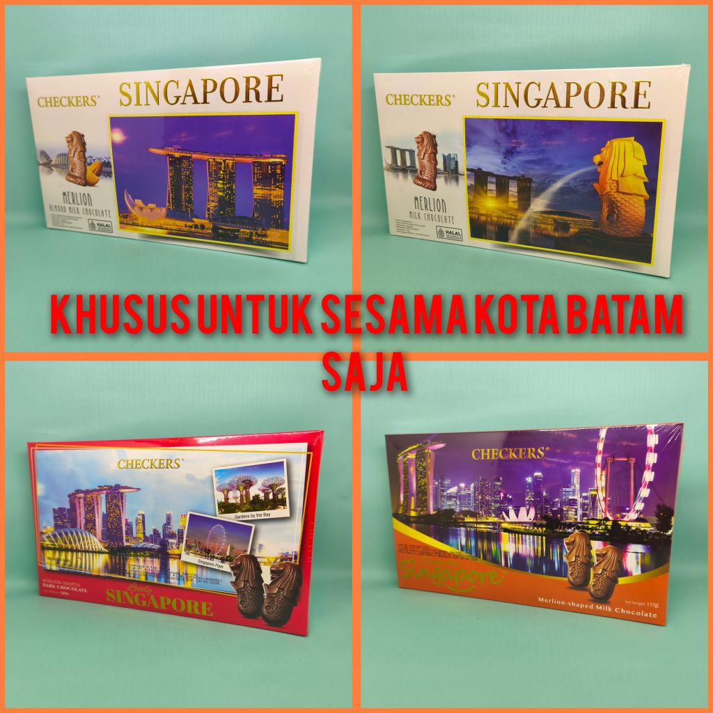 

Checkers Merlion Chocolate 125 gram