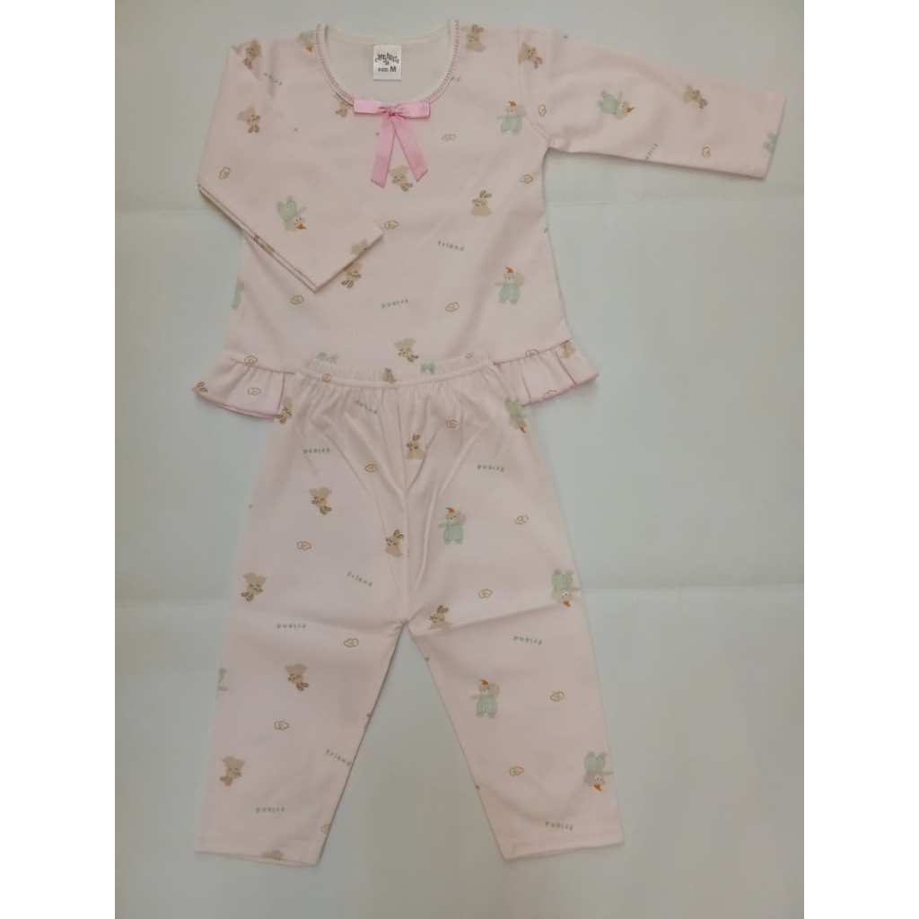 Piyama baju tidur anak cherry house cewek / Piyama anak cewek