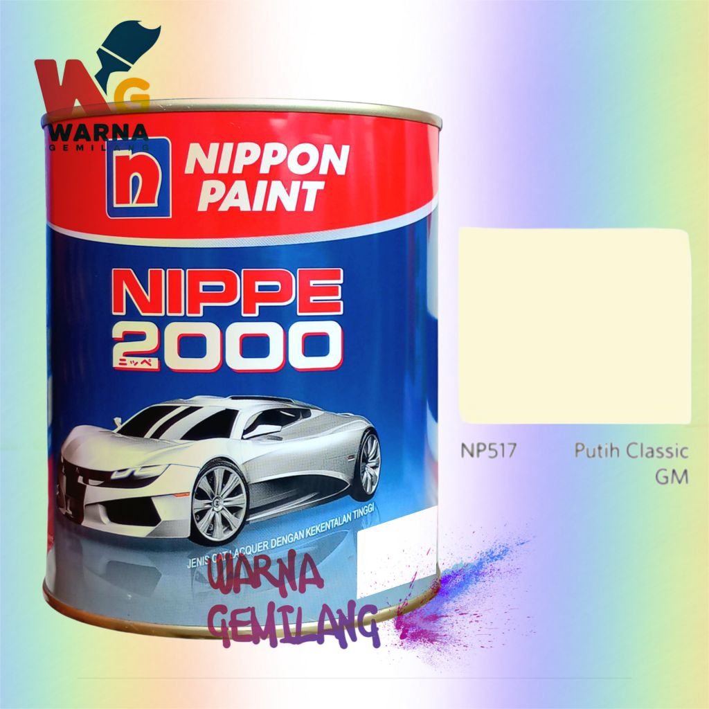 Cat NC Nippe 2000 Putih Classic GM NP517 1Liter