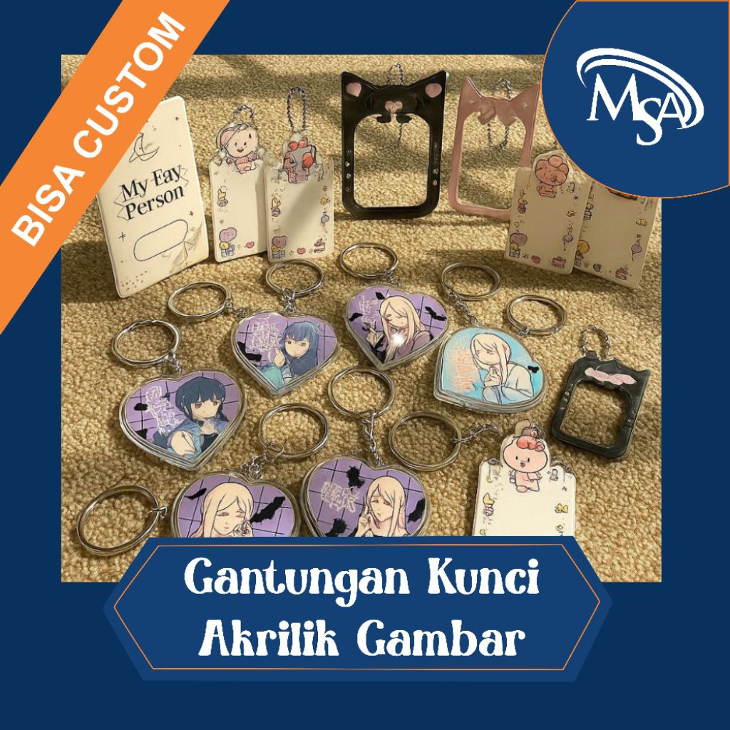 PHOTOCARD HOLDER/PC 2SISI TRANSPARAN DEPAN BELAKANG- Bisa request custom karena kami pake jasa print