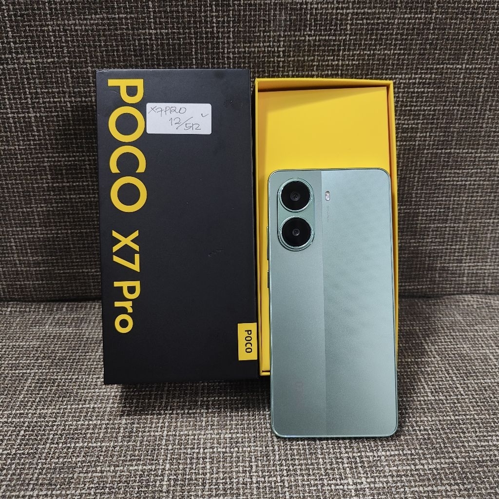 POCO X7 PRO 12/512 SECOND RESMI FULLSET