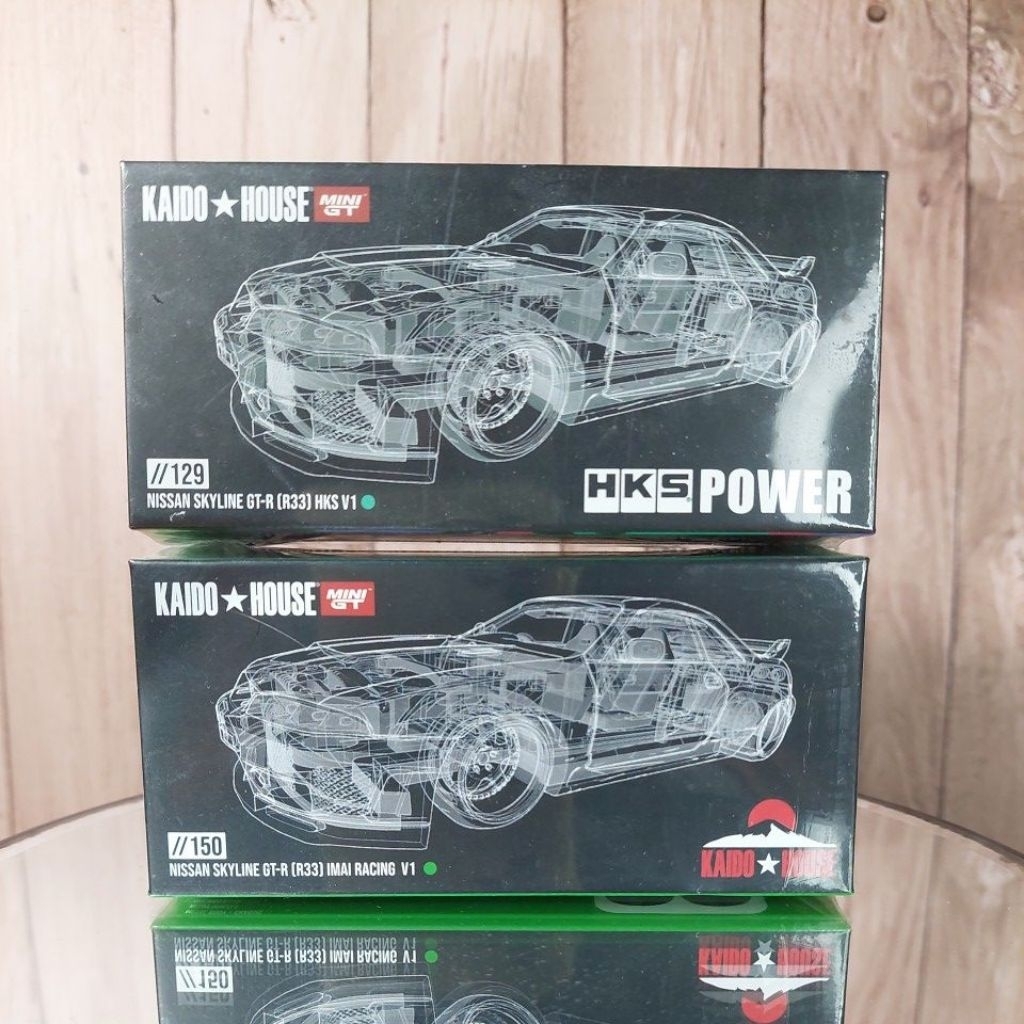 Mini GT Kaido House Nissan Skyline GT R33