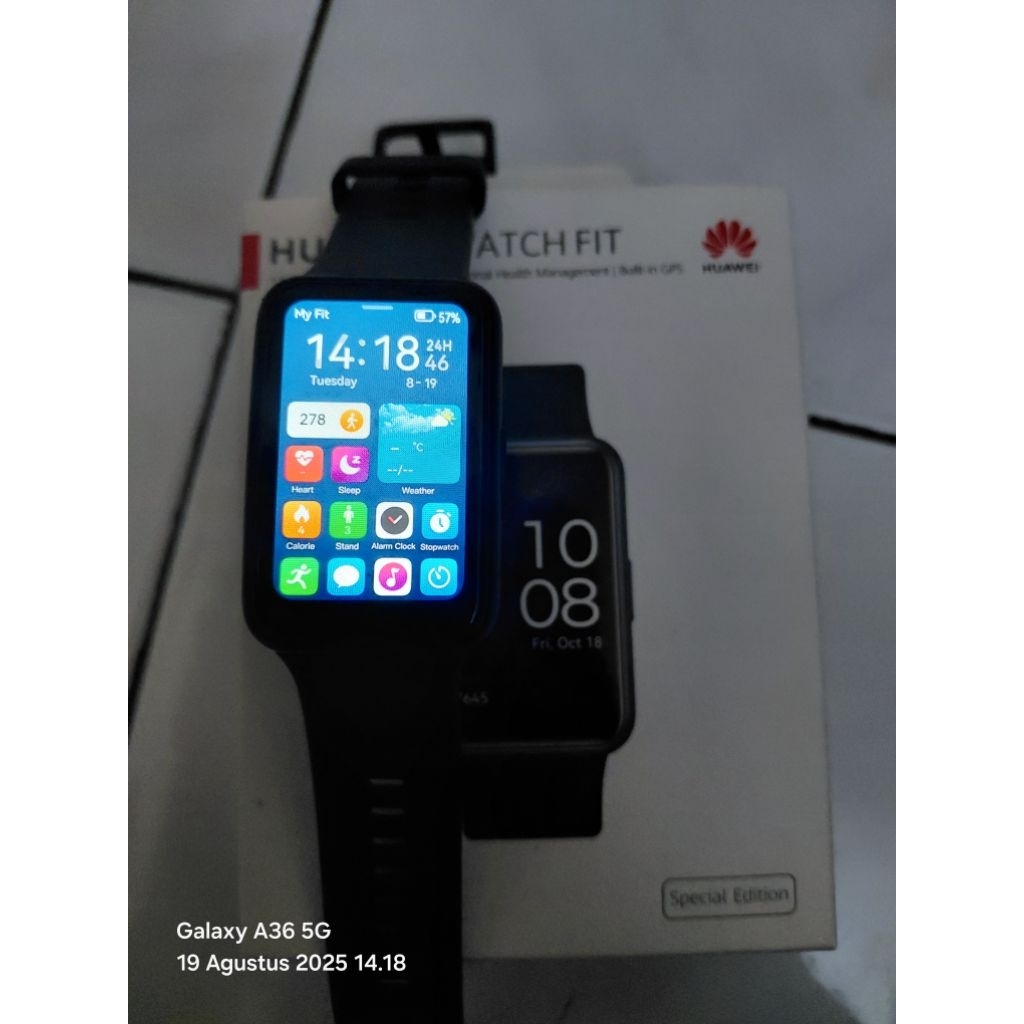 huawei watch fit se / black