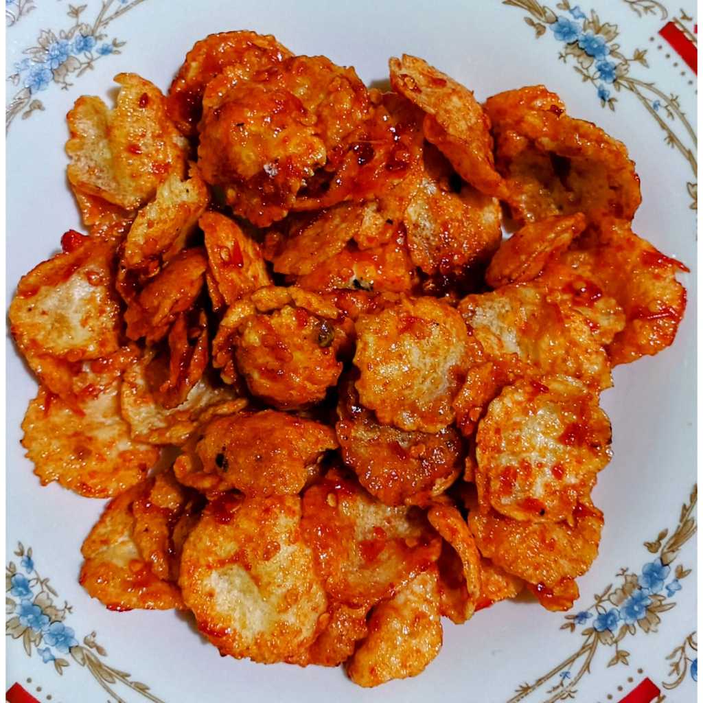 

Emping Kaceprek Rasa Pedas Manis