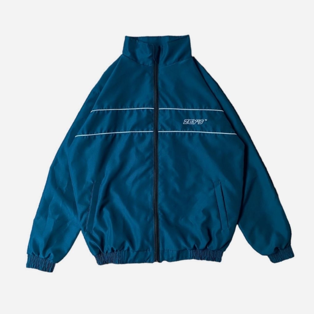 ZEYs Jaket Best Tracktop Windbreaker Linea Bahan Parasut Premium Jaket Casual Unisex