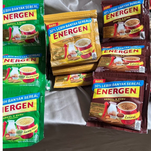 

ENERGEN - SARAPAN SERBUK NUTRISI PRAKTIS