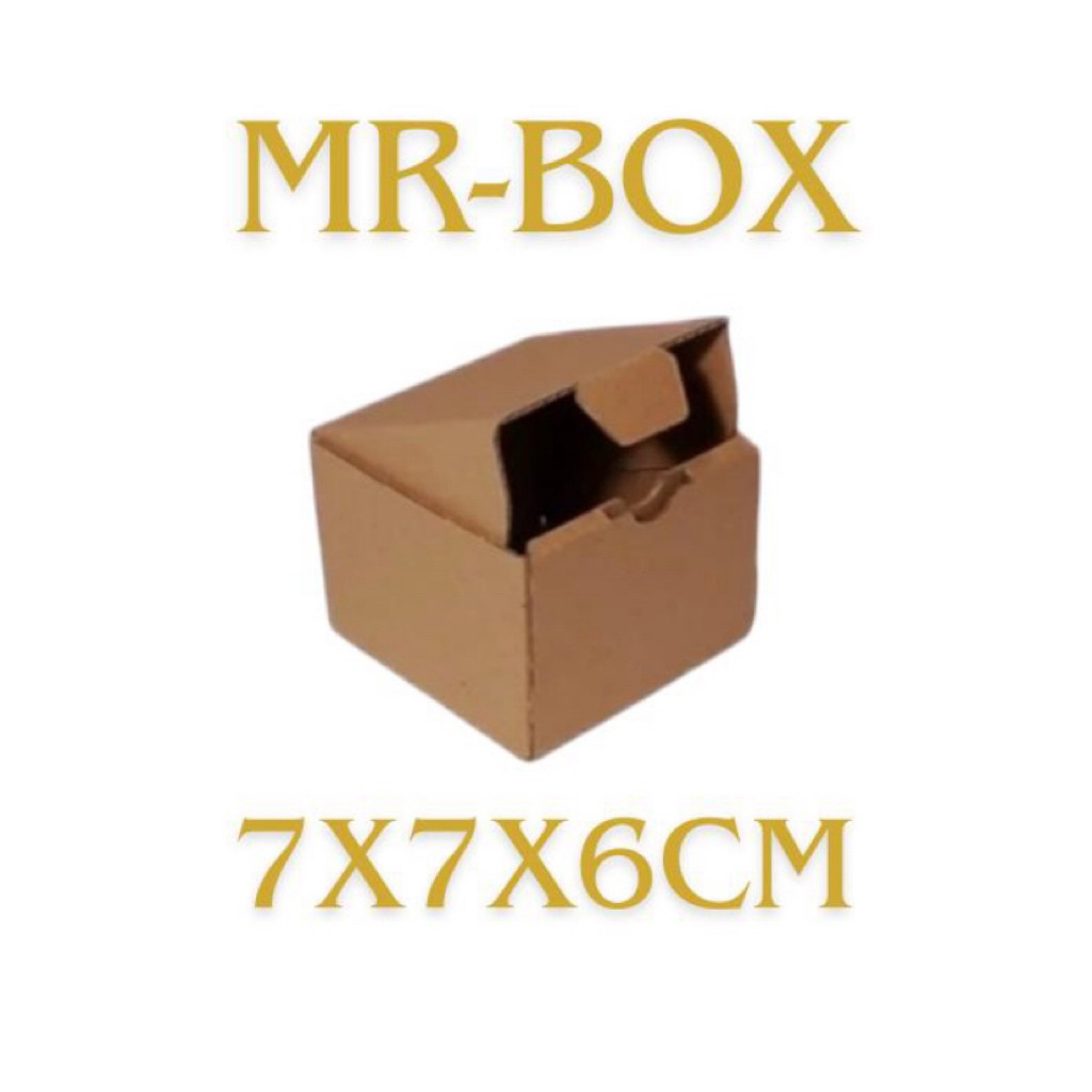 

Kardus karton polos uk. 7x7x6 cm - box kotak model DIE CUT PIZZA untuk bungkus kado DLL