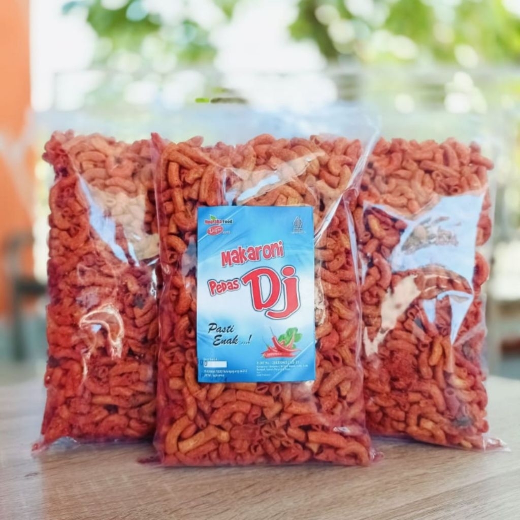 

Makaroni Pedas Daun Jeruk / Makaroni DJ 1 Kg / Makaroni Pedas Daun Jeruk 1 Kg