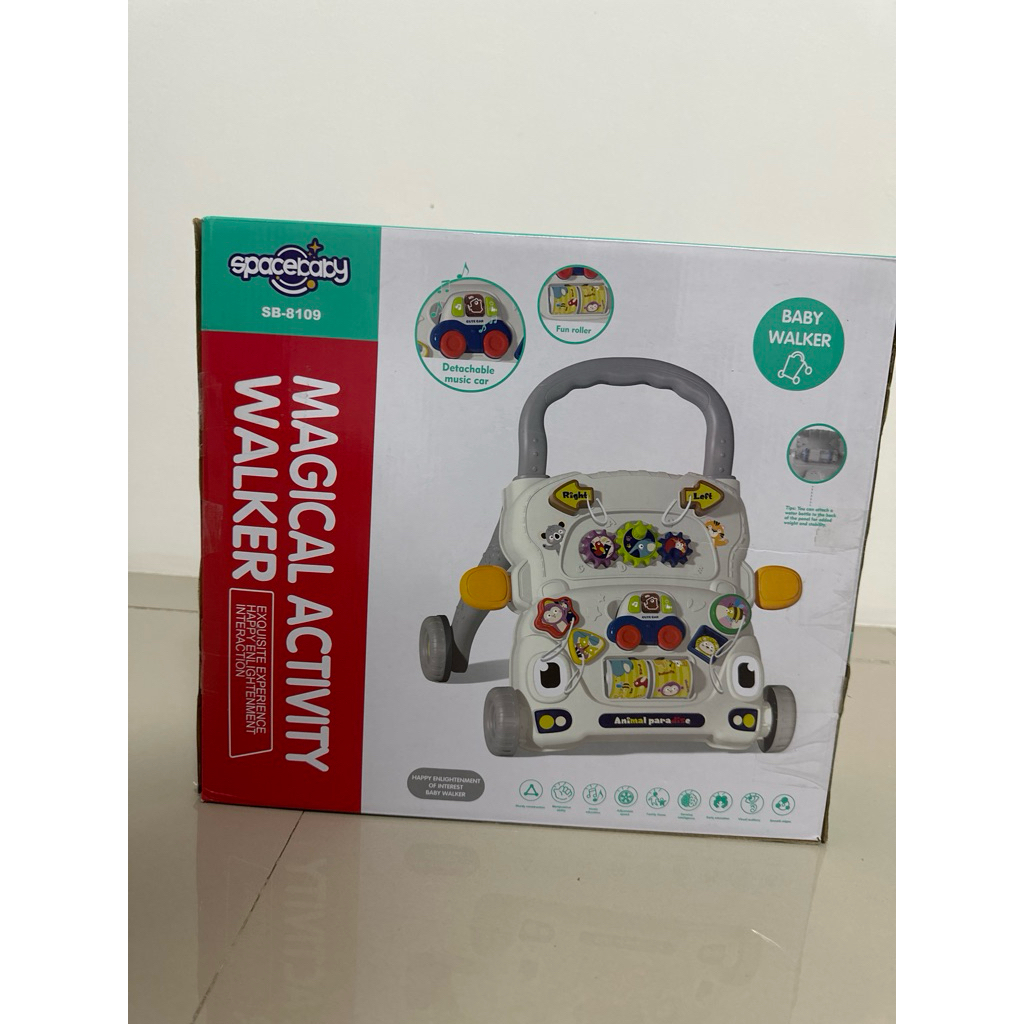 Baby walker space baby