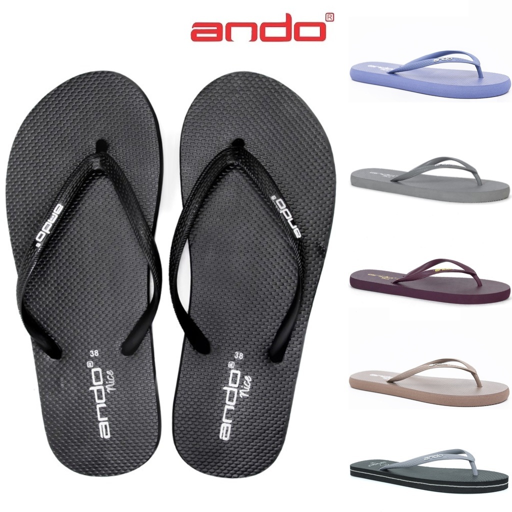 Ando Nice Sandal Jepit Wanita Sendal Cewek Perempuan Ando
