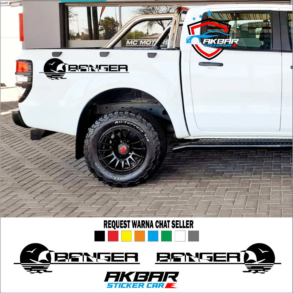 sticker ranger sticker mobil hilux sticker bumber mobil sticker mobil pick up sticker variasi mobil