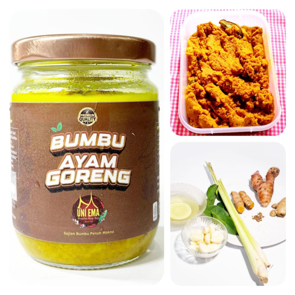 

UNI EMA Bumbu Ayam Goreng Instan Homemade Alami & non MSG