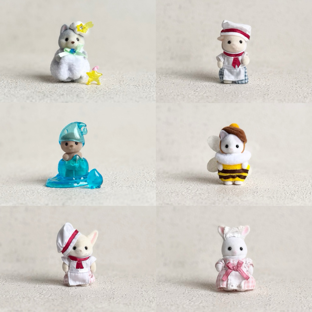 [4] Sylvanian Families Baby — Ready Stock tags flora ciel brown rabbit poodle unicorn fairy fashion 