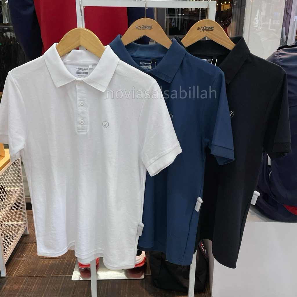 Polo Shirt GREENLIGHT Regulerfit Logo Simple Original 100%