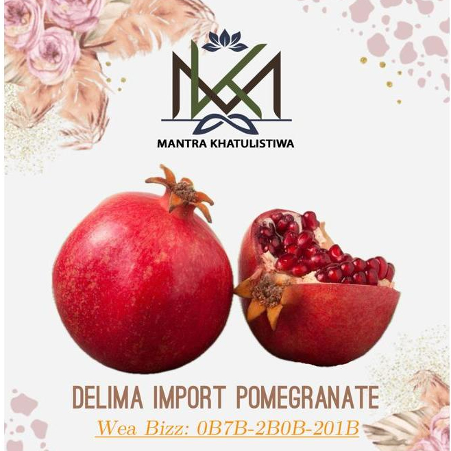 

BUAH DELIMA IMPOR DELIMA POMEGRANATE IMPORT MANIS