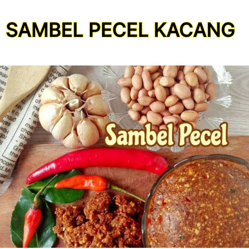 

SAMBEL PECEL 1000 GRAM SAMBAL KACANG ORI DIDUT KHAS MAGETAN