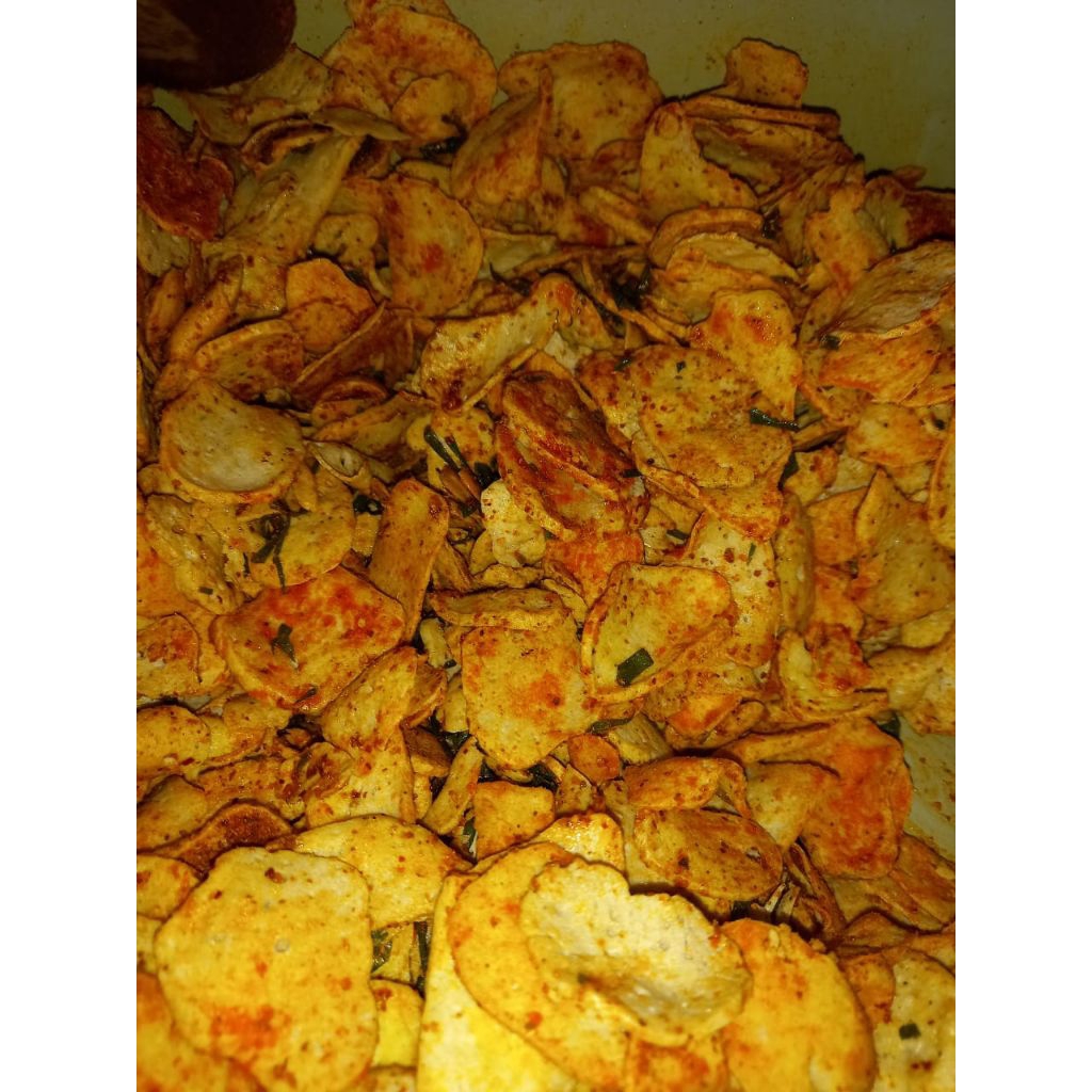 

basreng koin pedas manis gurih