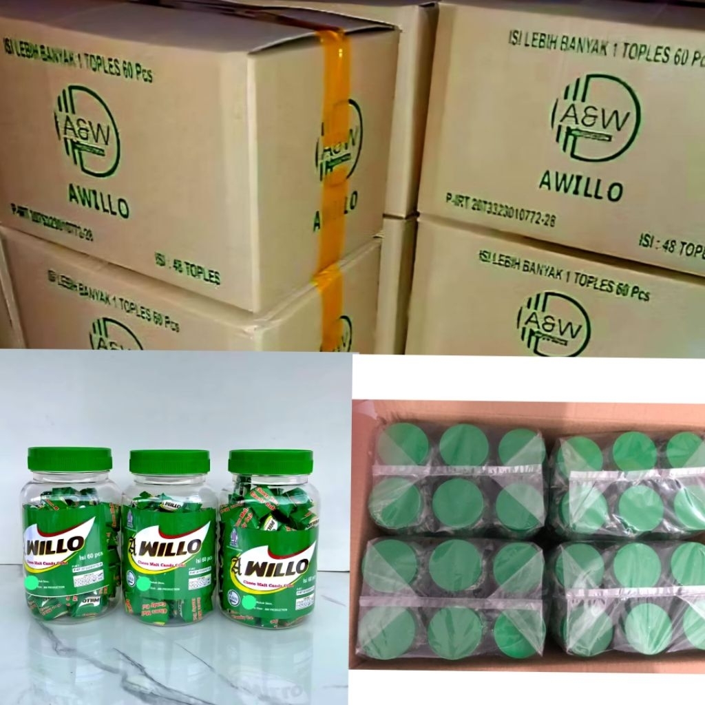 

1 CARTON PERMEN WILLO/AWILLO ISI 48 TOPLES