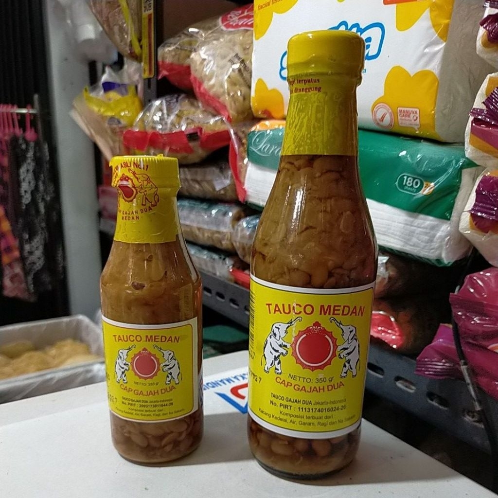 

tau co Medan botol cap gajah dua / 250gr / 350gr