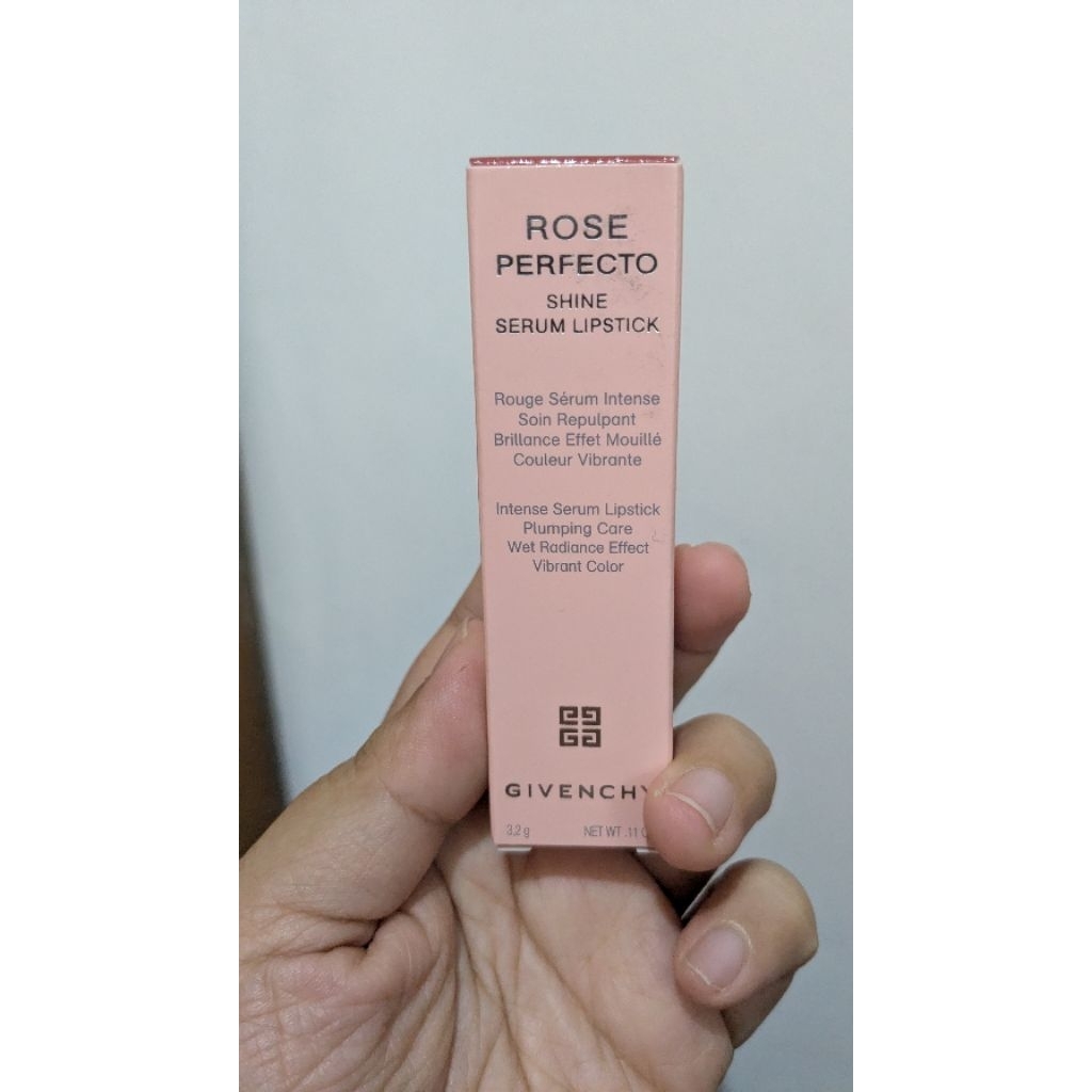 Givenchy Rose Perfecto Shine Serum Lipstick (lipstik PRELOVED LIKE NEW) SHADE 501