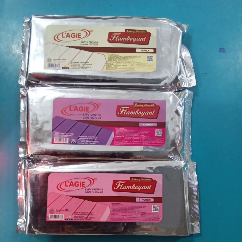 

Lagie baking chocolate flamboyant/ coklat batang flamboyan 250gr all varian