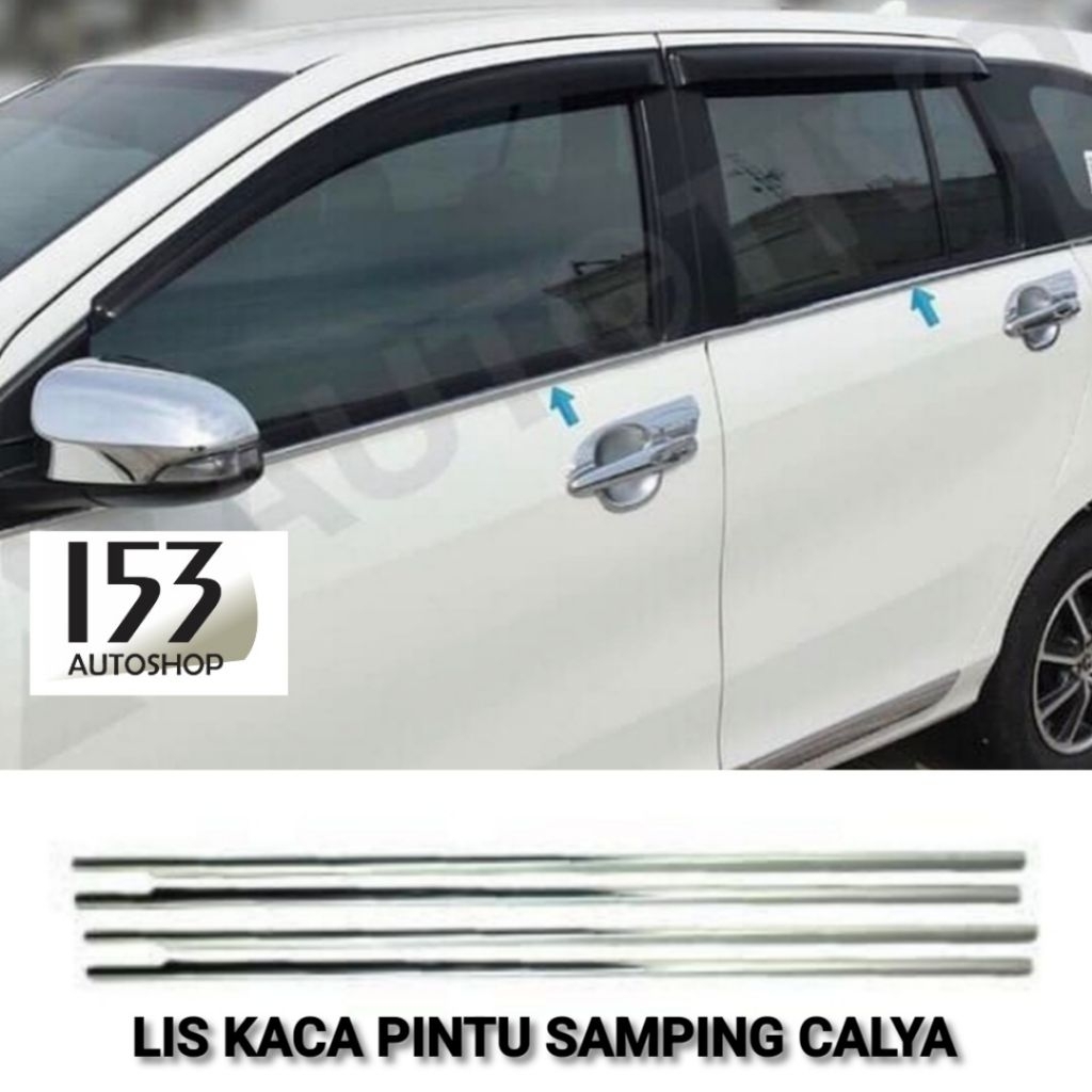 Lis Kaca Pintu Samping Calya 4pcs