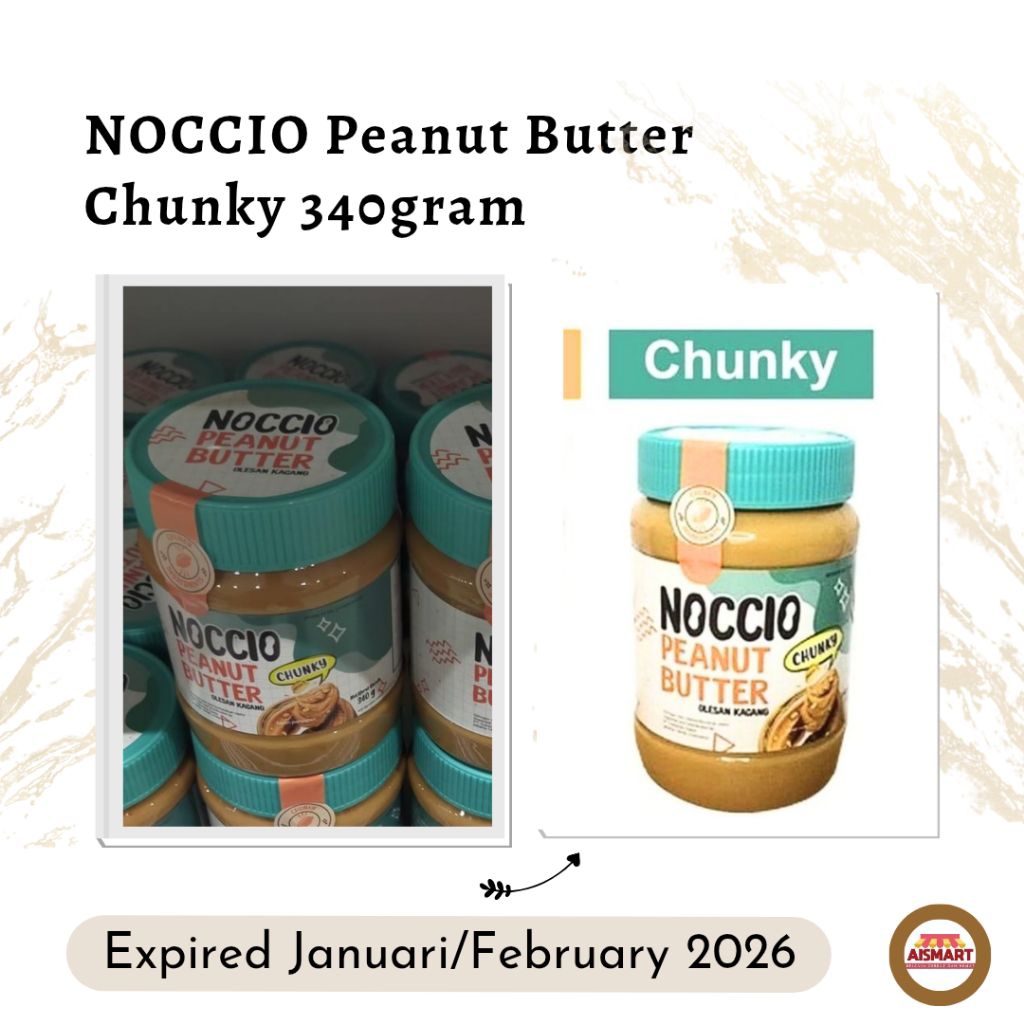 

NOCCIO Peanut Butter 340gram