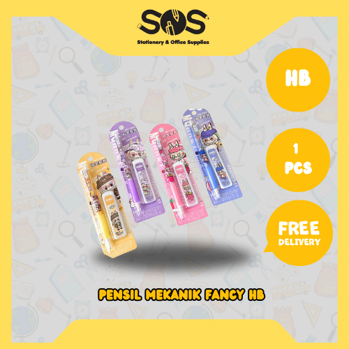 

Pensil Mekanik Fancy HB 1 pcs