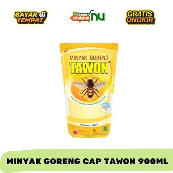 

Minyak Goreng Cap Tawon 900ml - Minyak Goreng