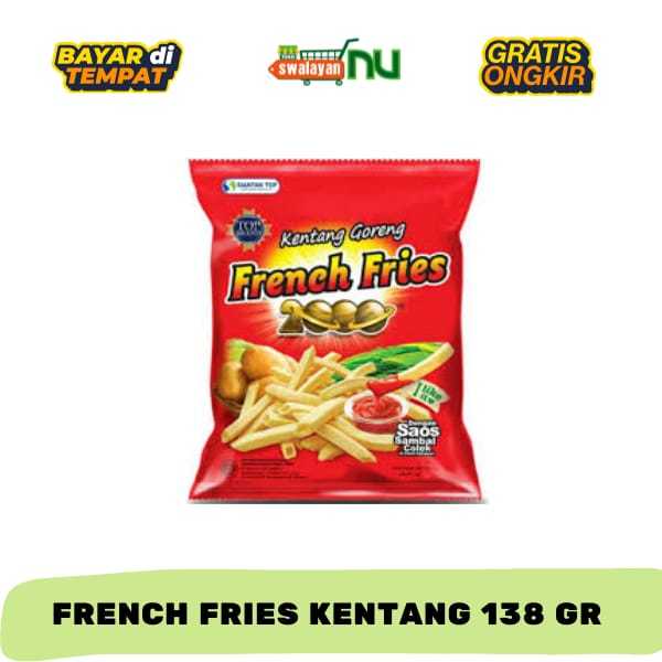 

French Fries Kentan 138gr - Snack Kering
