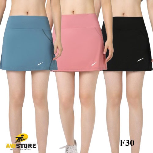 ROK PENDEK LEGGING PENDEK WANITA SPORT SKIRT ROK OLAHRAGA PADEL GOLF LARI GYM FITNESS SEPEDA TENNIS 