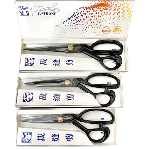 

Gunting Kain 8”, 9”, 10”, 11", 12” F-Strong / Tailor Scissors / Gunting Penjahit Besar / Gunting Kain / Gunting Fstrong / Gunting Kain Merk Fstrong / Gunting Kain F Strong