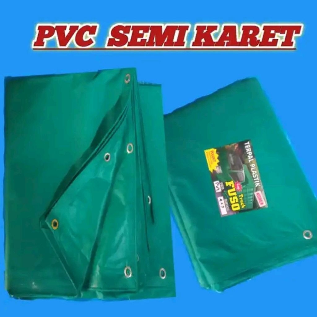 terpal pvc semi karet