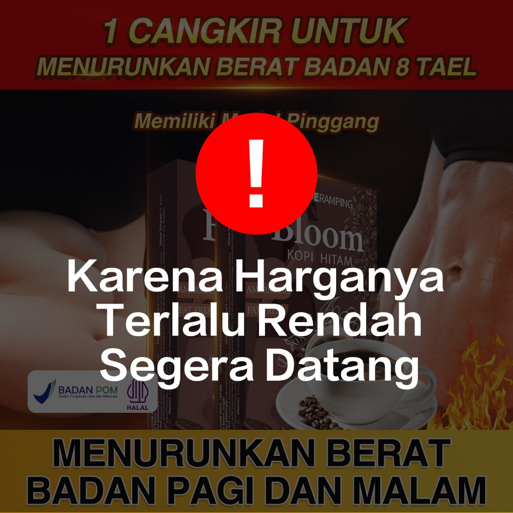 

KODERAMPING 21Days Coffee Americano-Bloom Kopi Hitam Arabika(12Sachet/Box) Halal