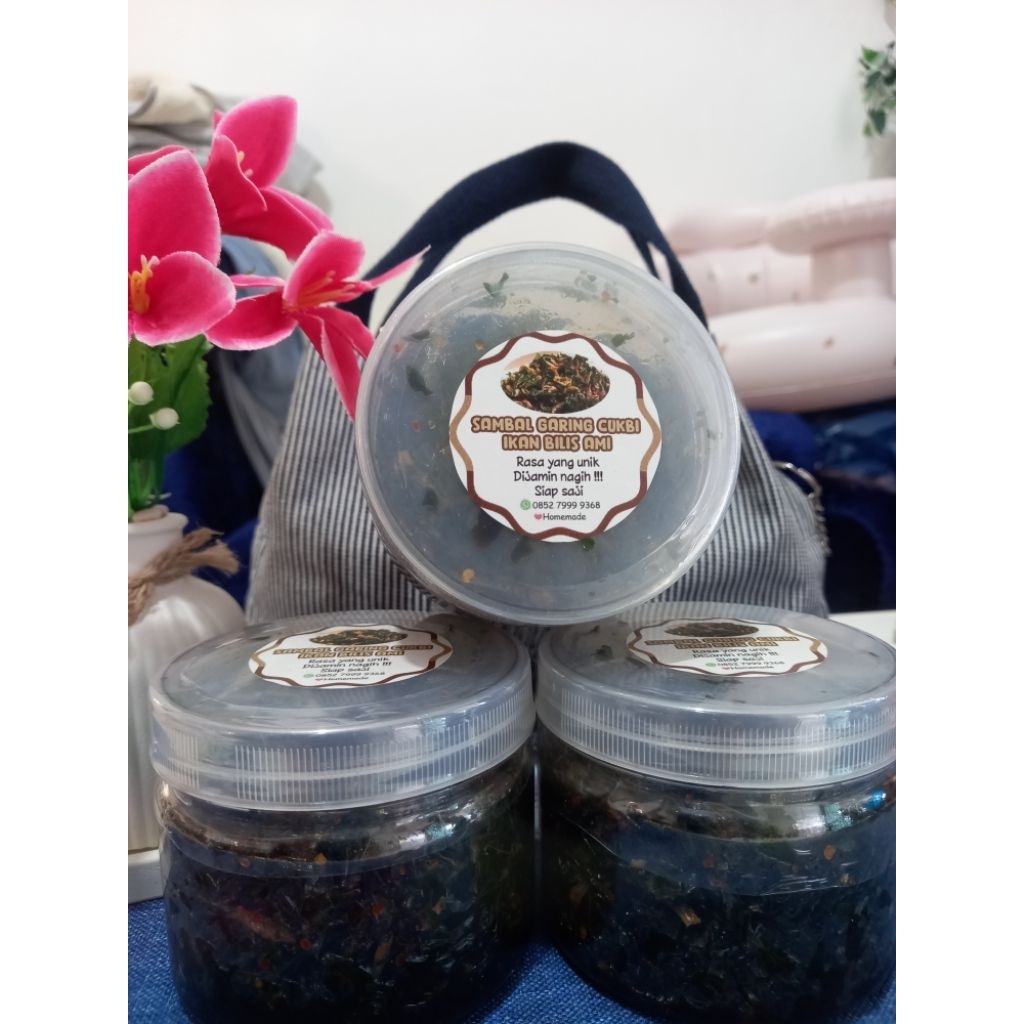 

Sambal Garing Cukbi Ikan Bilis