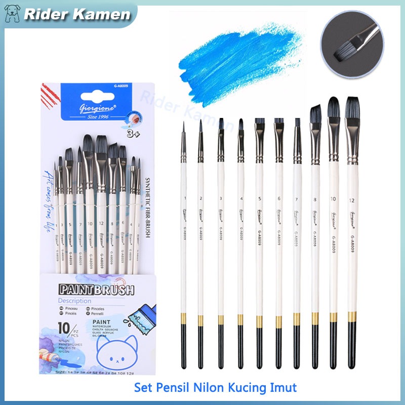 

Set Alat Lukis Nylon G-A8 Giorgione Pensil Lukis