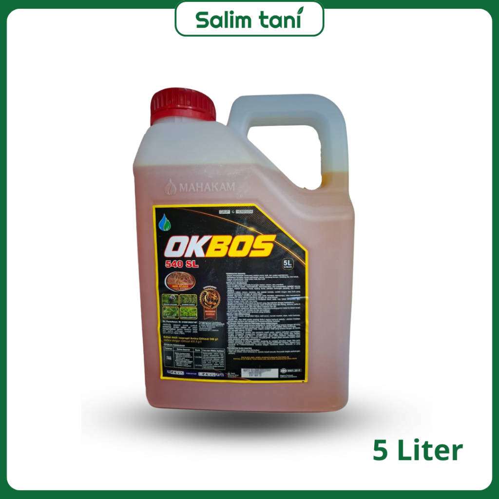 Herbisida OKBOS 5 Liter - Racun Rumput Sistemik