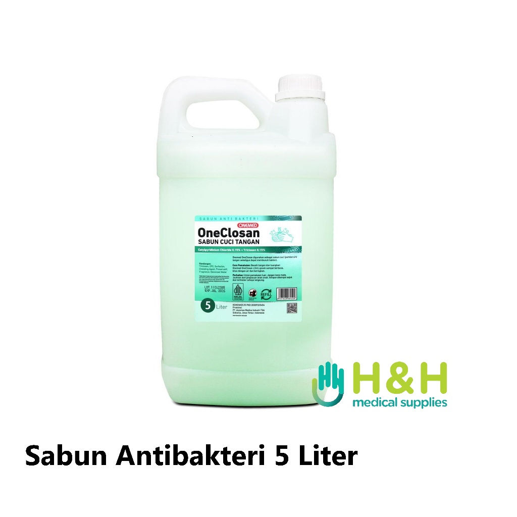 Sabun Antibakteri Refill 5 liter / Sabun Cuci Tangan / Sabun Anti Bakteri