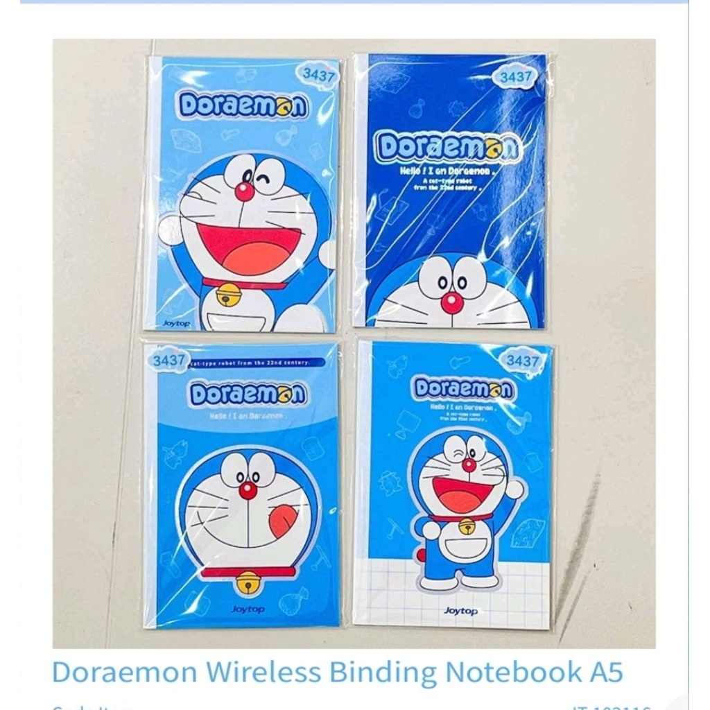 

JOYTOP Doraemon Wireless Binding Notebook A5