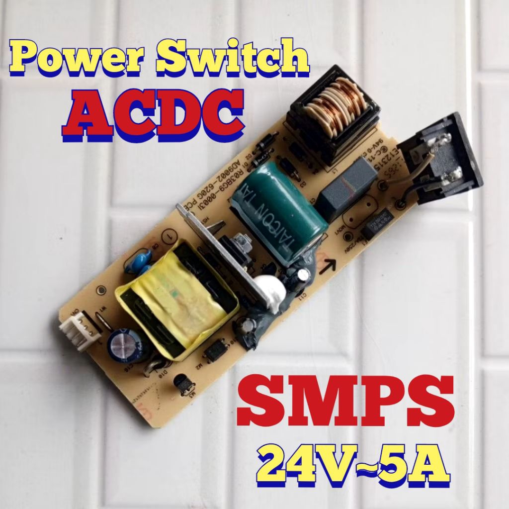 SMPS POWER SWITCHING 24V~5A / ACDC 24V~5A