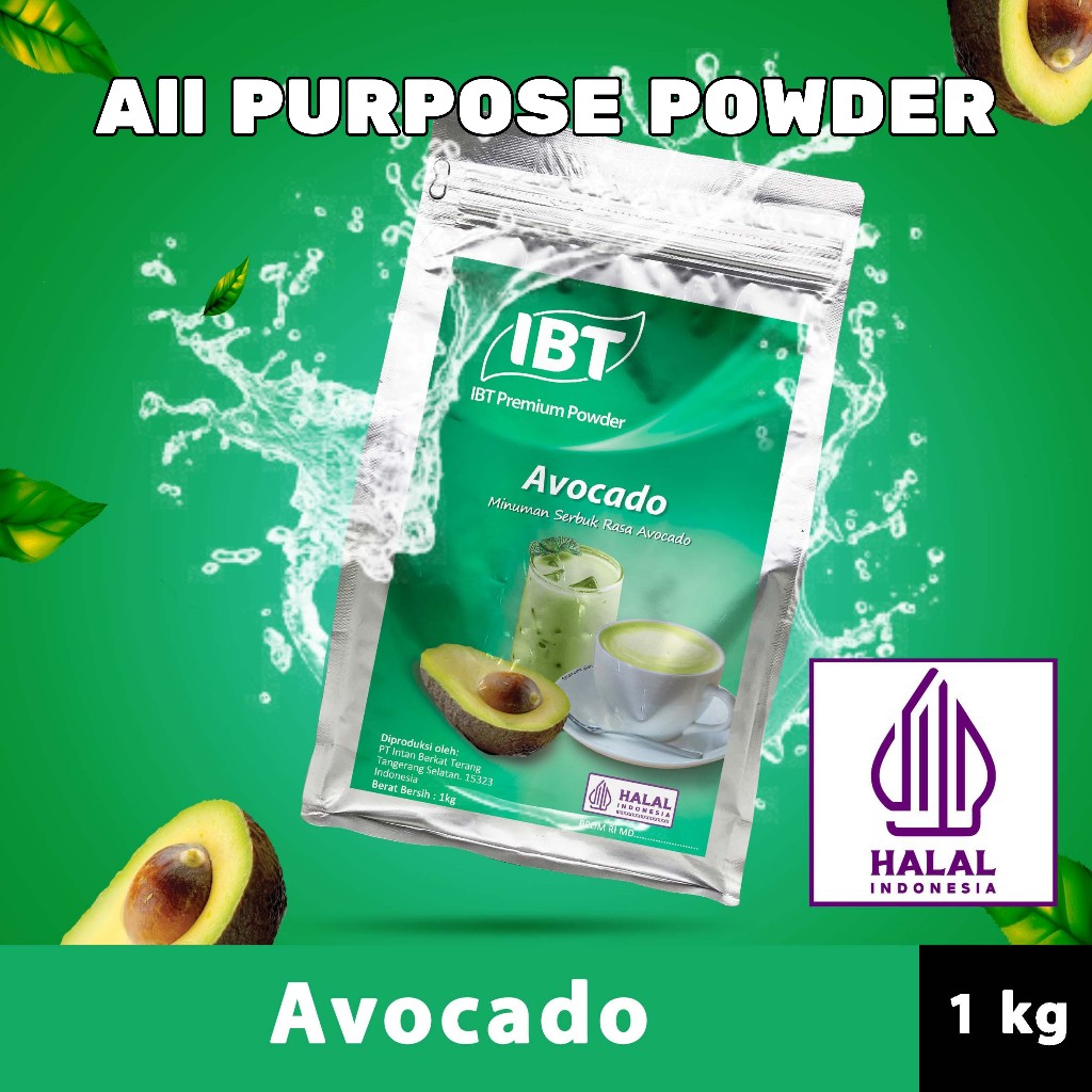 

Bahan Minuman Bubuk Alpukat. Avocado Bubble Tea Drink Powder Bagus