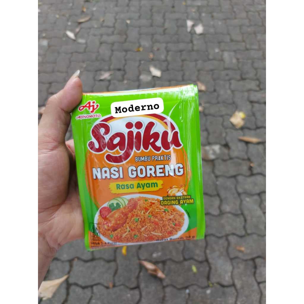 

Ajinomoto Sajiku nasi goreng rasa ayam 20gr
