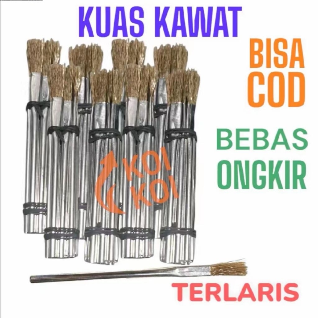 sikat kuas kawat tembaga sikat kawat kecil