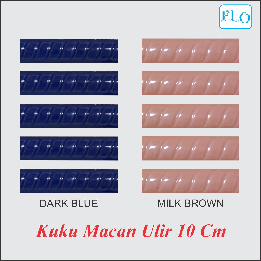 kuku macan/bon-bon/list keramik ulir 10 CM