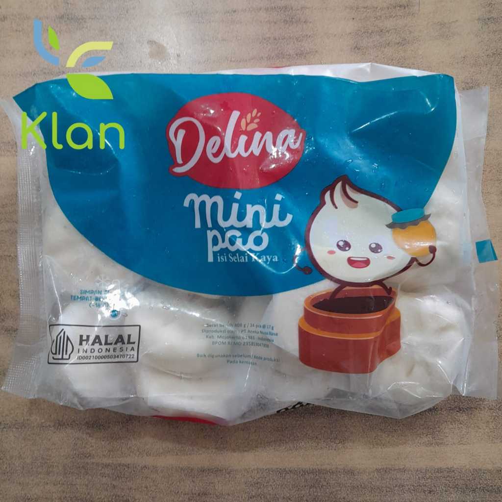 

DELINA MINIPAO SRIKAYA ISI 24/ BAKPAO MINI RASA SERIKAYA/ ROTI BAPAO ISI SELAI KAYA