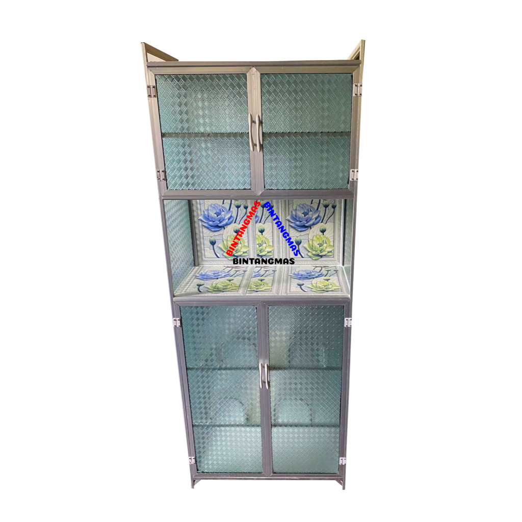 RAK PIRING ALUMINIUM MINI 2 PINTU