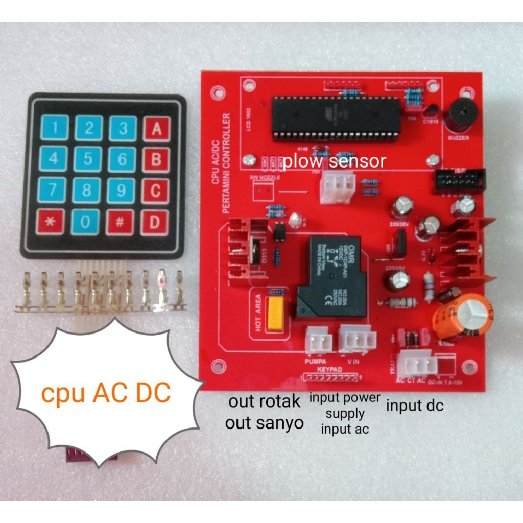 CPU pom mini AC DC suport ke pompa dc supurt ke pompa ac