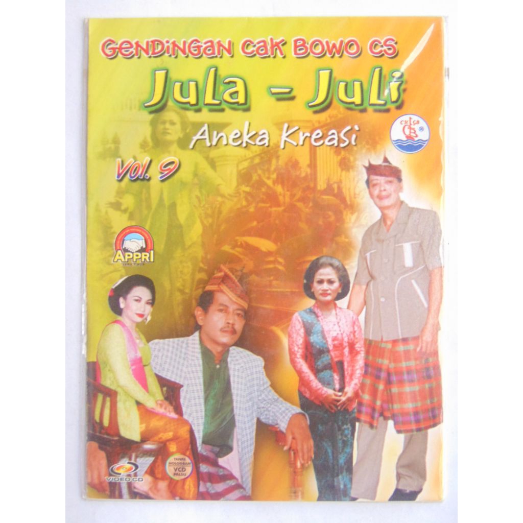 VCD Jula Juli Cak Bowo CS Vol 9