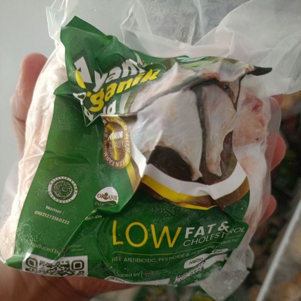 

ayam organik dada potong 4